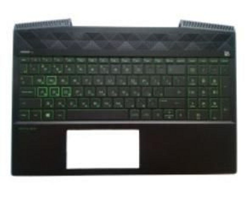 HP Top Cover with Keyboard CFL-H ACG Bl Nordisk
