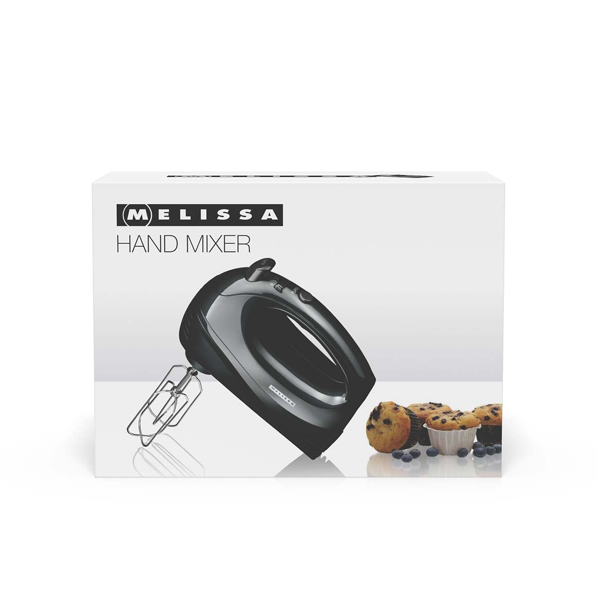 Hand mixer with turbo 300 Watt Black