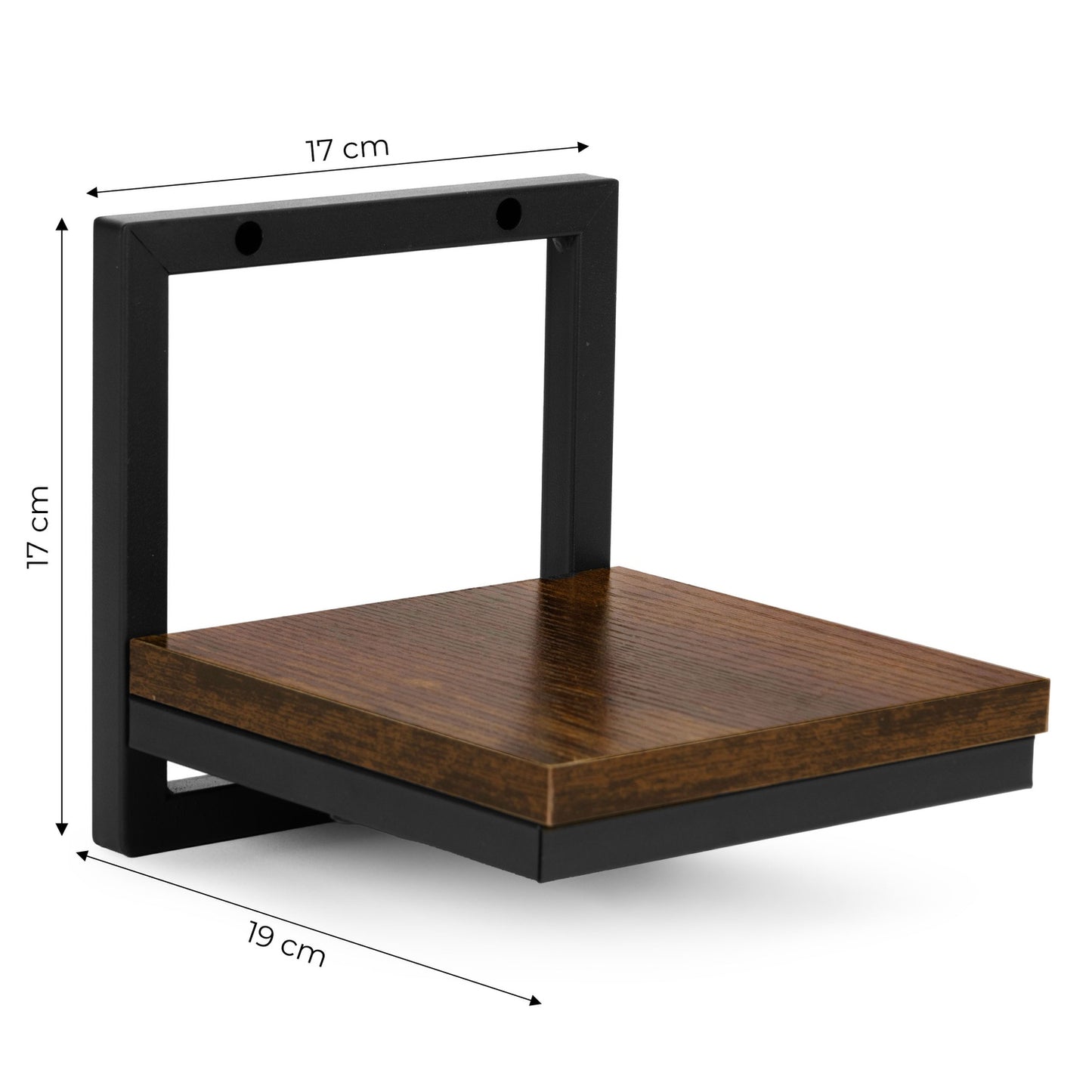 Hanging Plant Shelf – Steel & Chipboard, 5kg Capacity