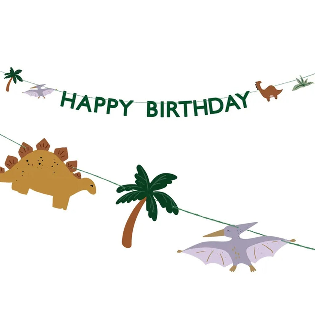 Happy Birthday Dino banner 3m