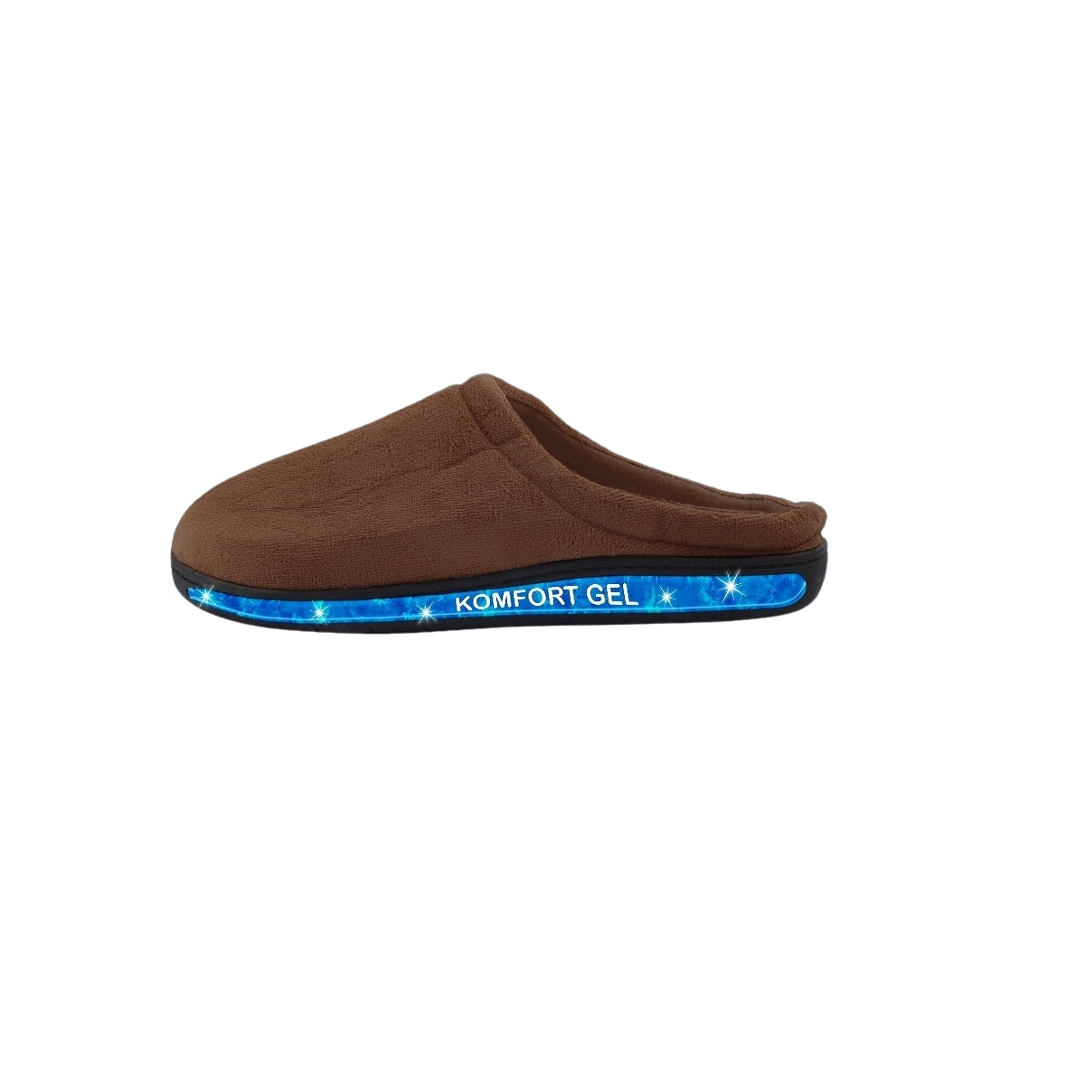 Happy Shoes - Comfort gel slippers - Brown 37/38