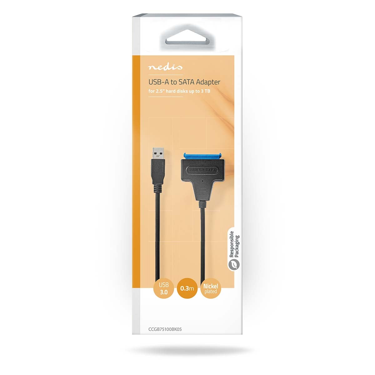 Hard Disk Adapter | USB 3.2 Gen1 | 2.5 " | SATA l, ll, lll | USB power