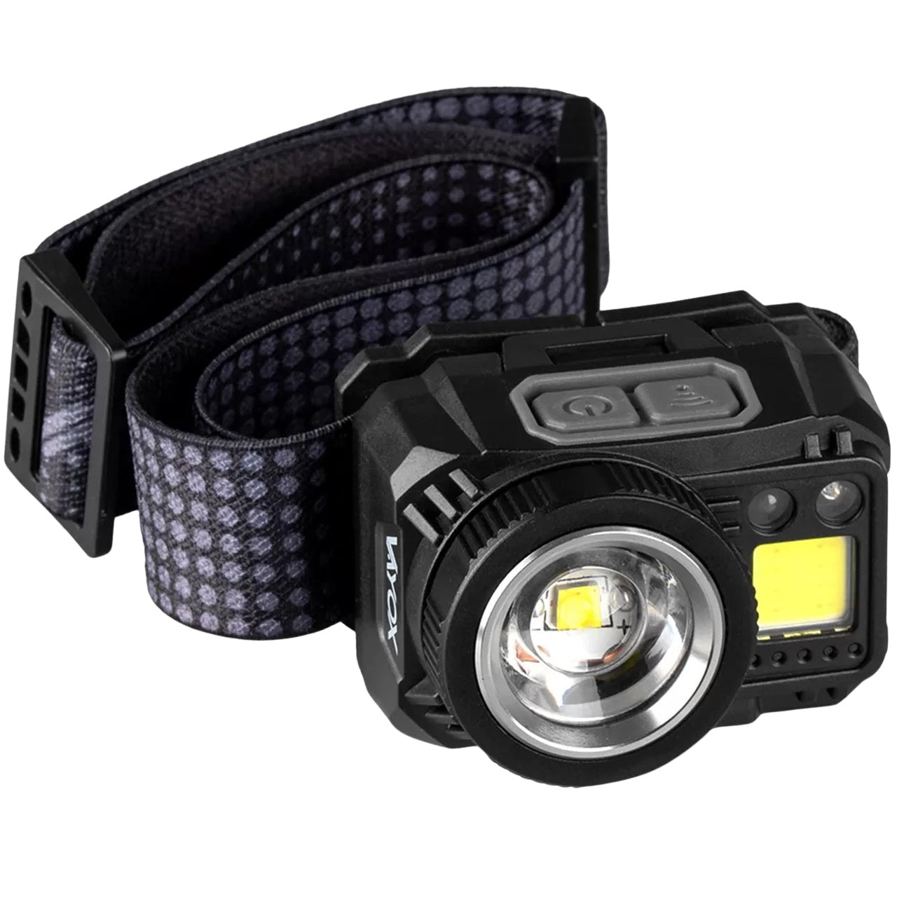 Headlamp headlamp zoom hybrid power headlamp XPG3 + COB VA0098 VAYOX