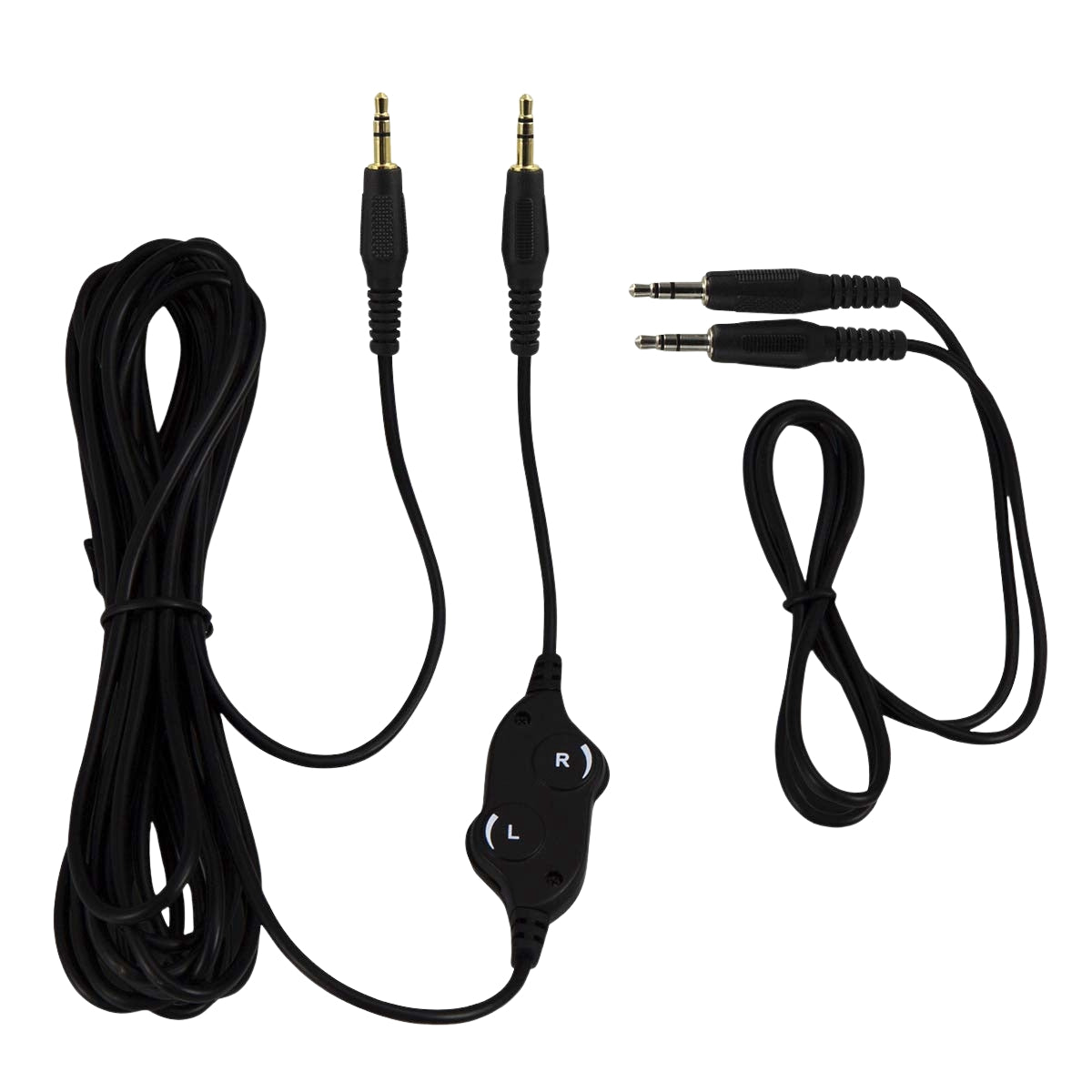 Headphones with Adjustable Volume Control, 20Hz-20kHz Range