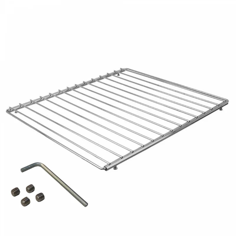 Herzberg HG-03213: Universal Oven Baking Grid & Adjustable Coaster Rack