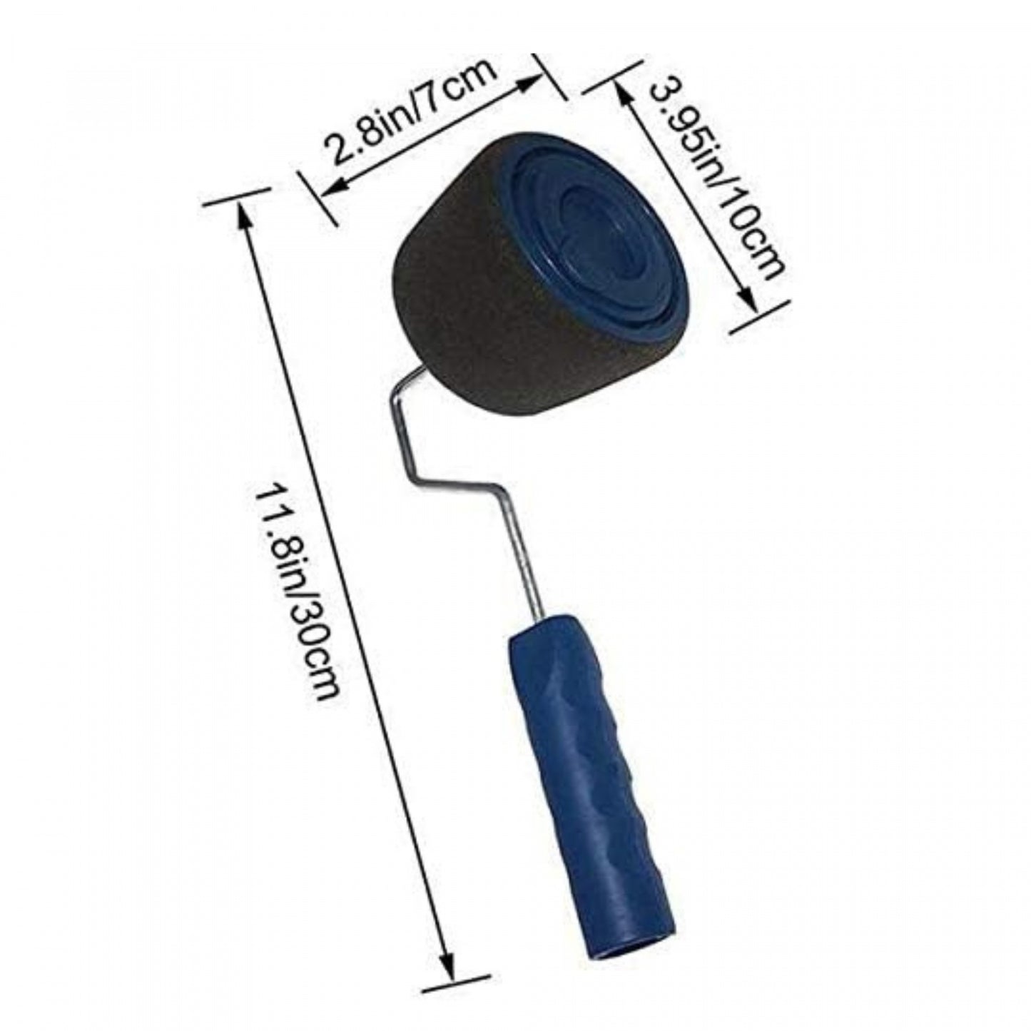Herzberg HG-04395: Paint Roller Set with Paint Container