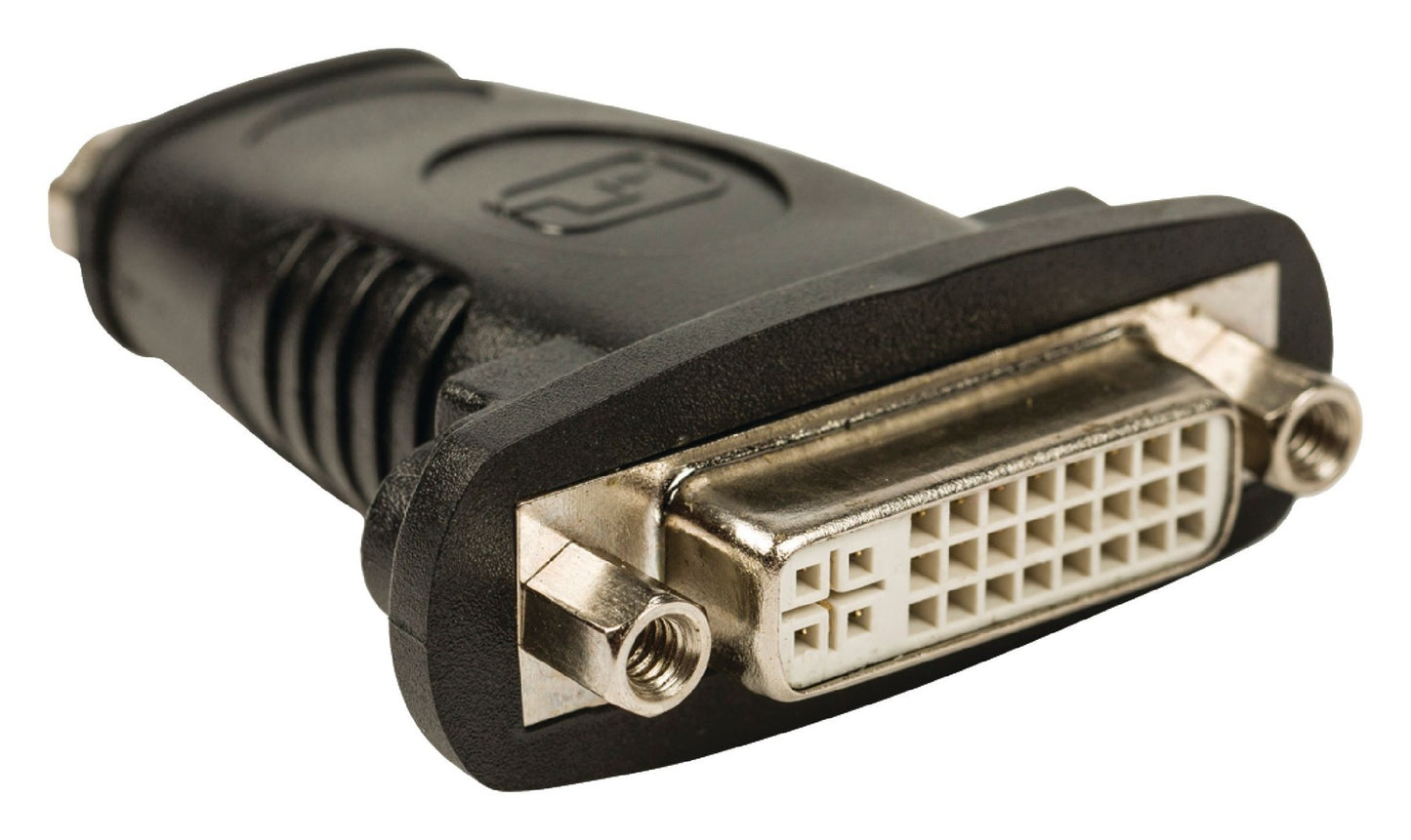 High Speed HDMI with Ethernet Adapter HDMI Female - DVI-D 24+1p female Black