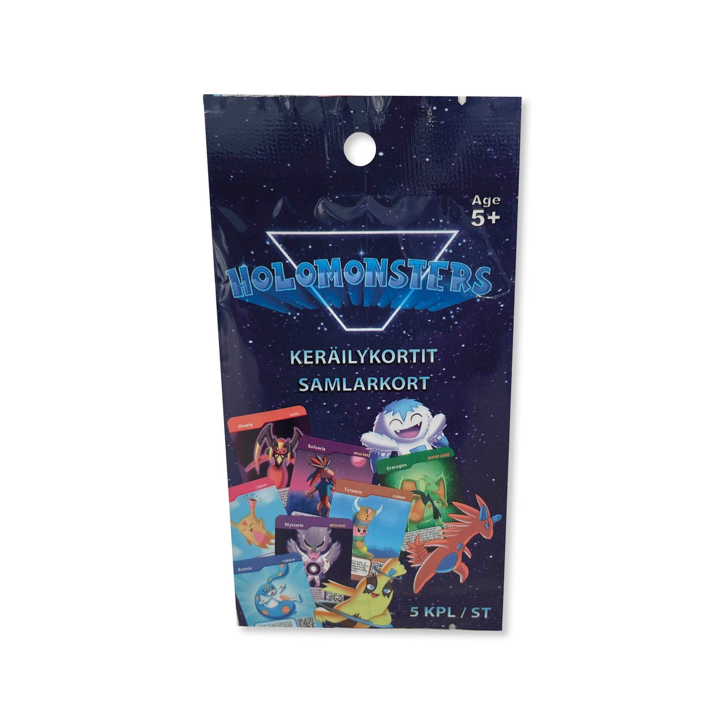 Holomonsters Trading Cards Pack – 5 Collectible Cards