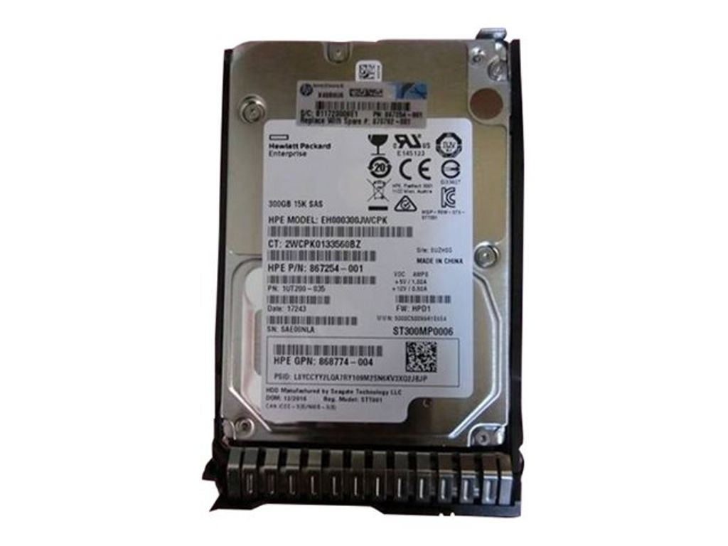 Hp hard drive 300gb 15k sc ds sas