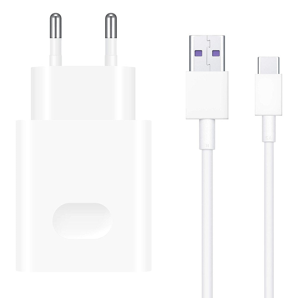 Huawei CP404 SuperCharge Wall charger + USB-C cable 22.5W - White