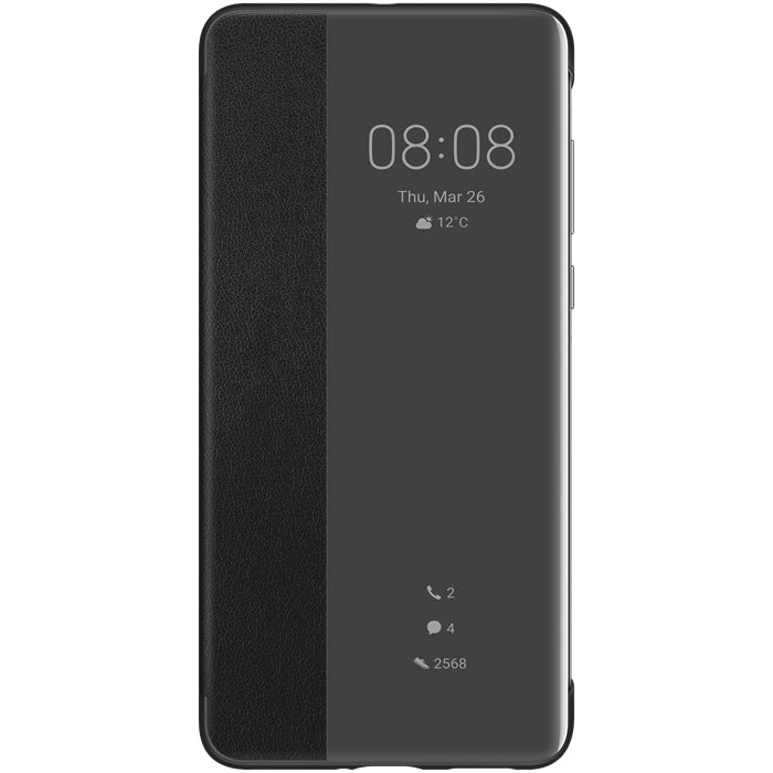 Huawei P40 Smart View Flip Cover Black