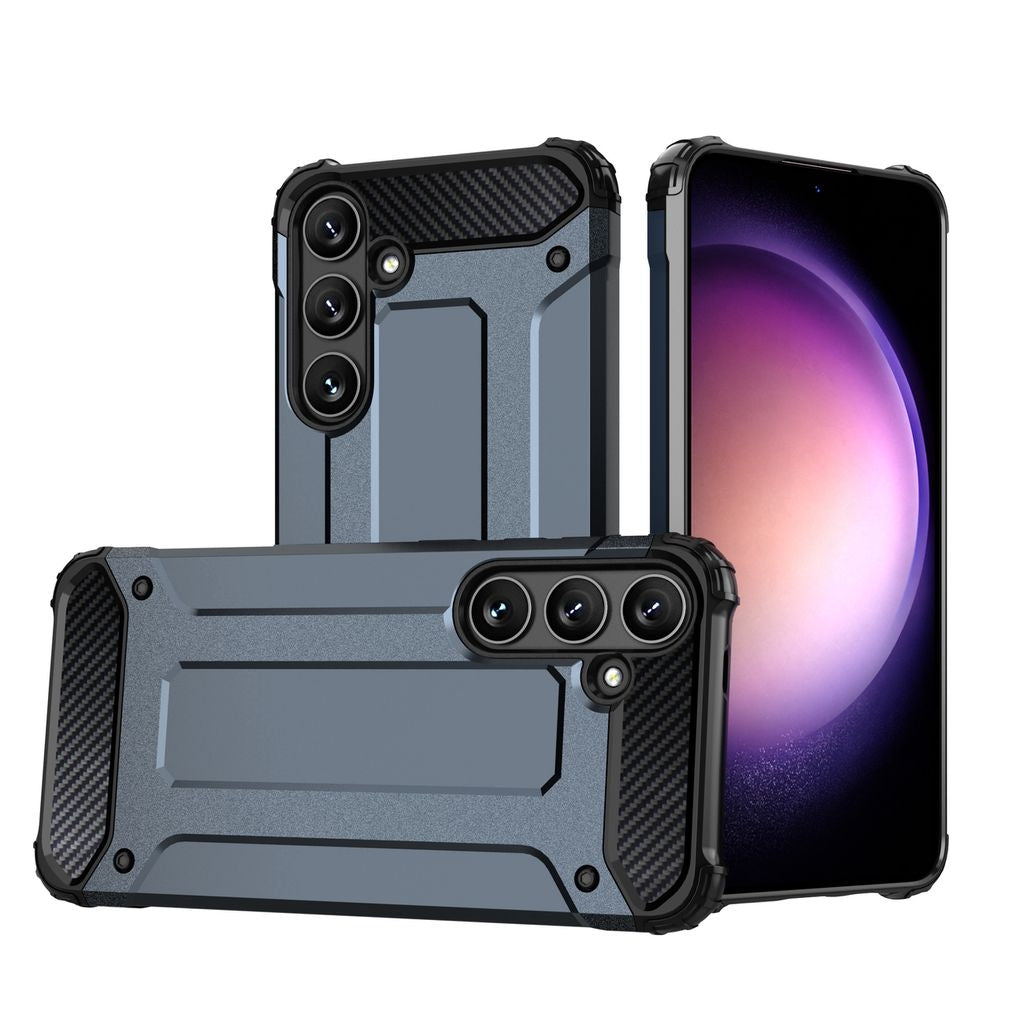 Hybrid Armor case for Samsung Galaxy S24 armor - blue