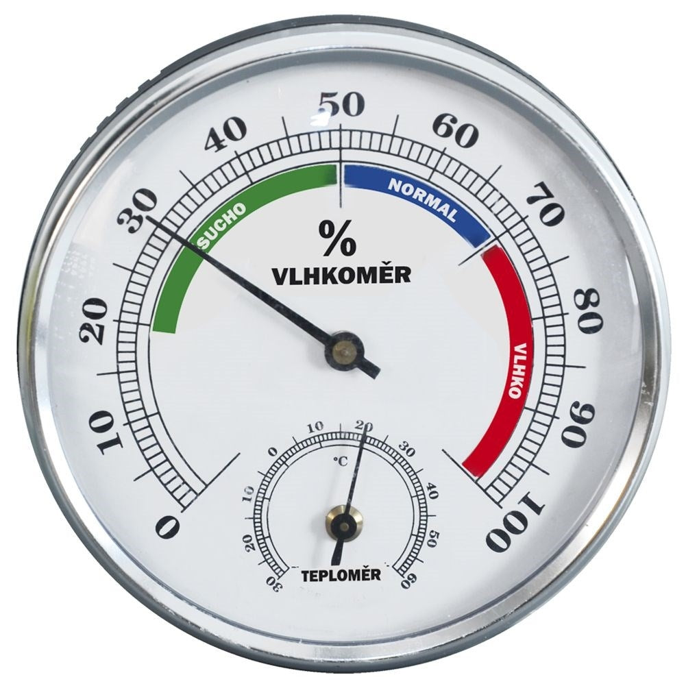 Hygrometer and Thermometer for Indoors and Outdoors