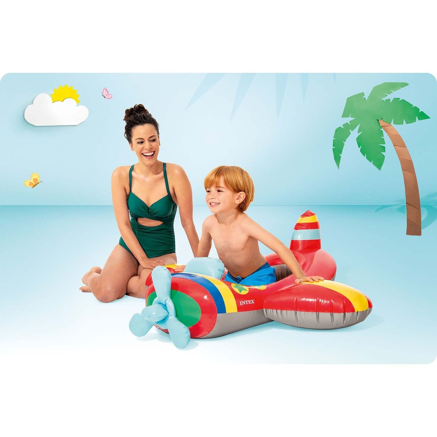 INTEX 59380 inflatable plane