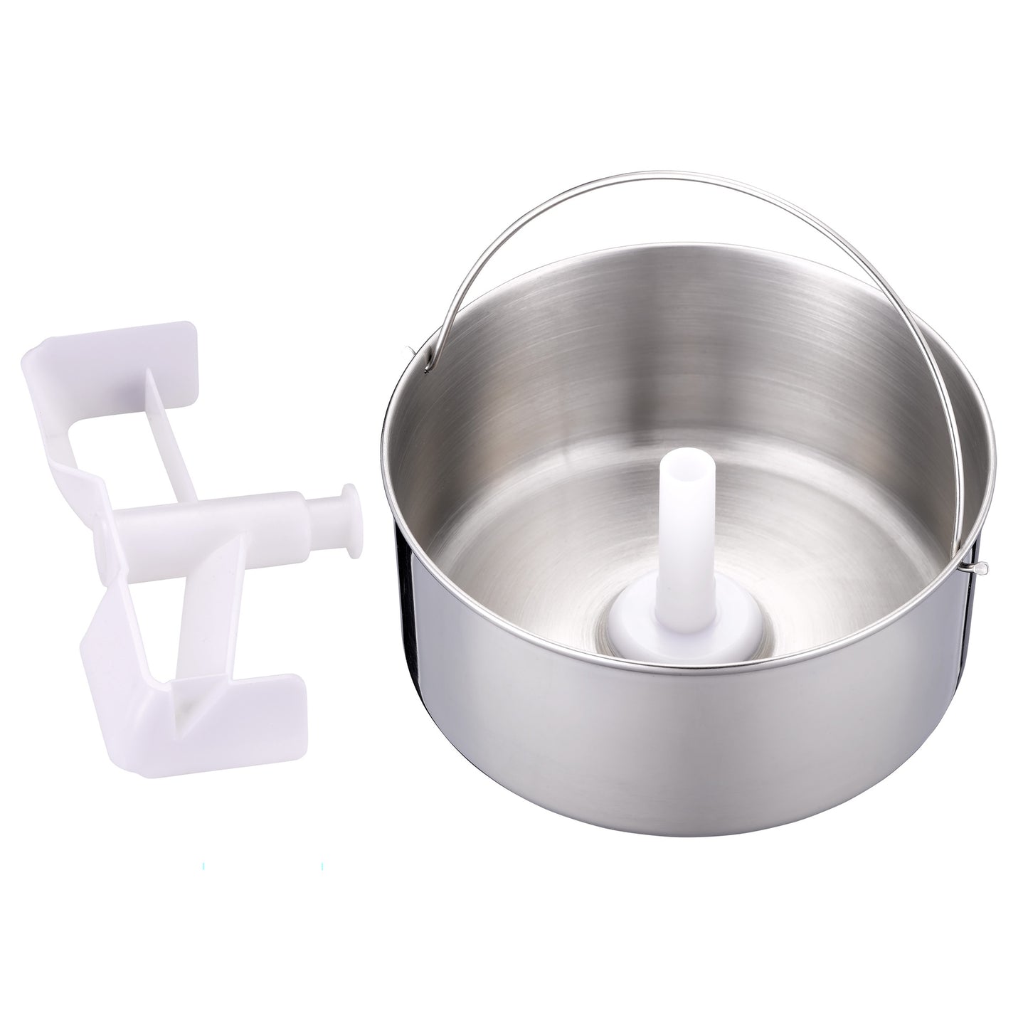 Ice Cream Maker 2L, 180W, Stainless Steel, Fast Freezing