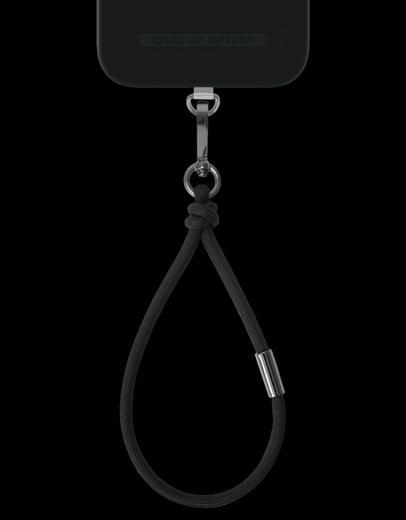 Ideal of Sweden Cord Phone Strap Bracelet - Carbon Black