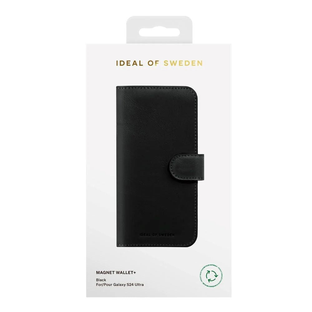 Ideal of Sweden Magnet Wallet Samsung Galaxy S24 Ultra - Black