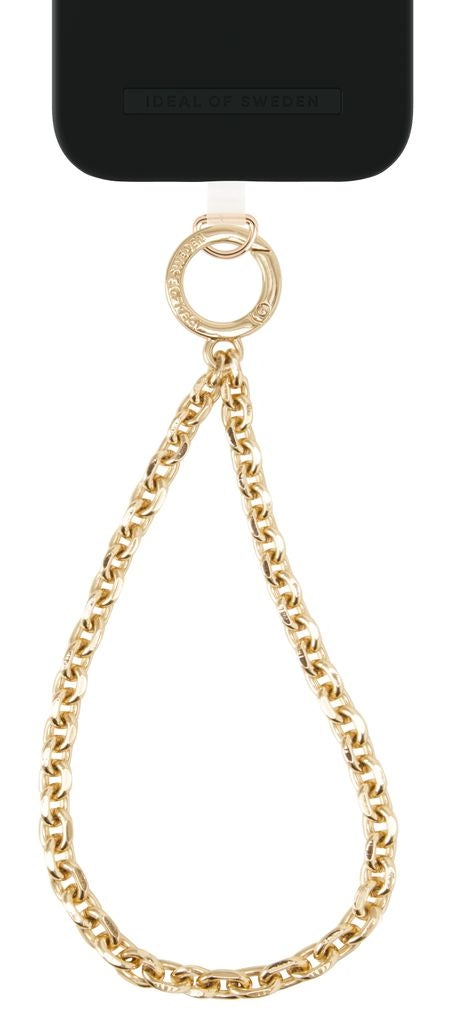 Ideal of Sweden Phone Strap Bracelet Narrow Chain - Gold