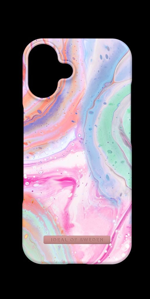 Ideal of Sweden iPhone 16 Fashion Cover - Pastel Marble
