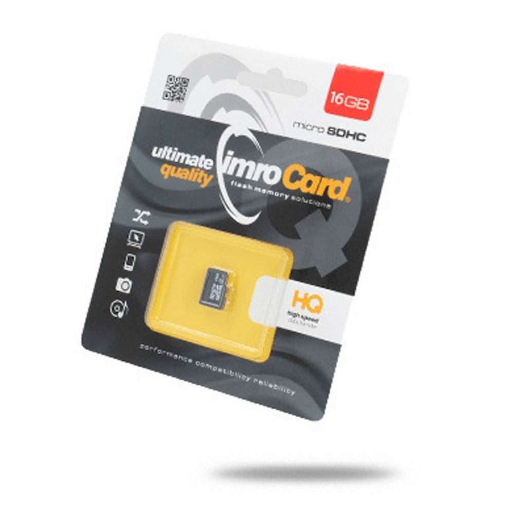 Imro microSDHC Memory Card 16 GB Class 10 UHS-I