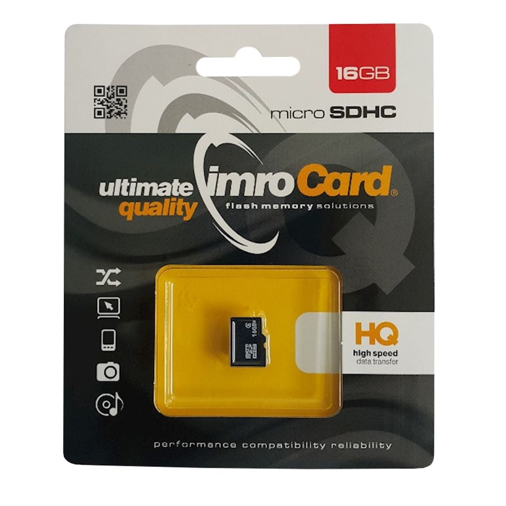 Imro microSDHC Memory Card 16 GB Class 6