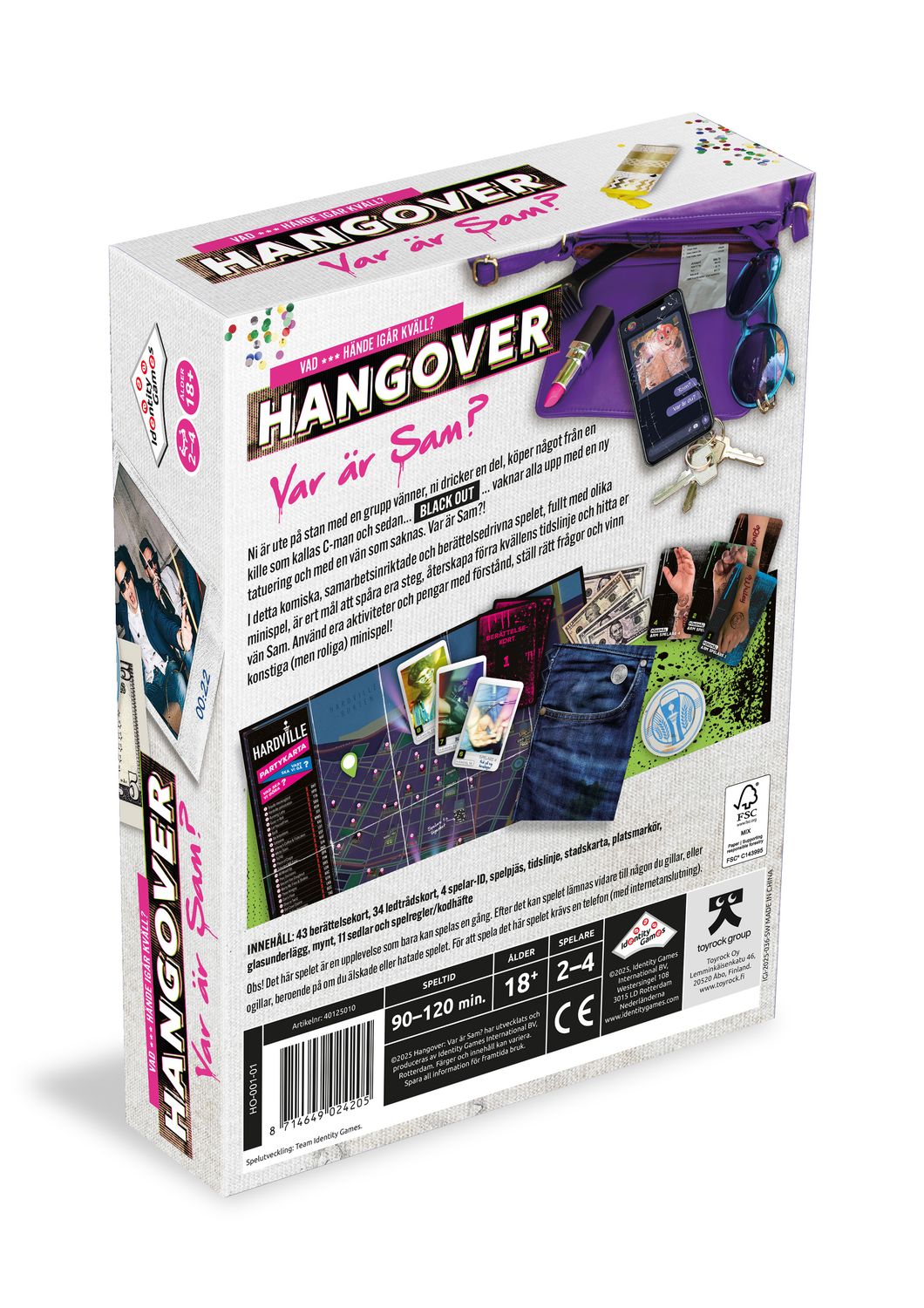 Party Game for Adults, Story-Driven, 1-4 Players