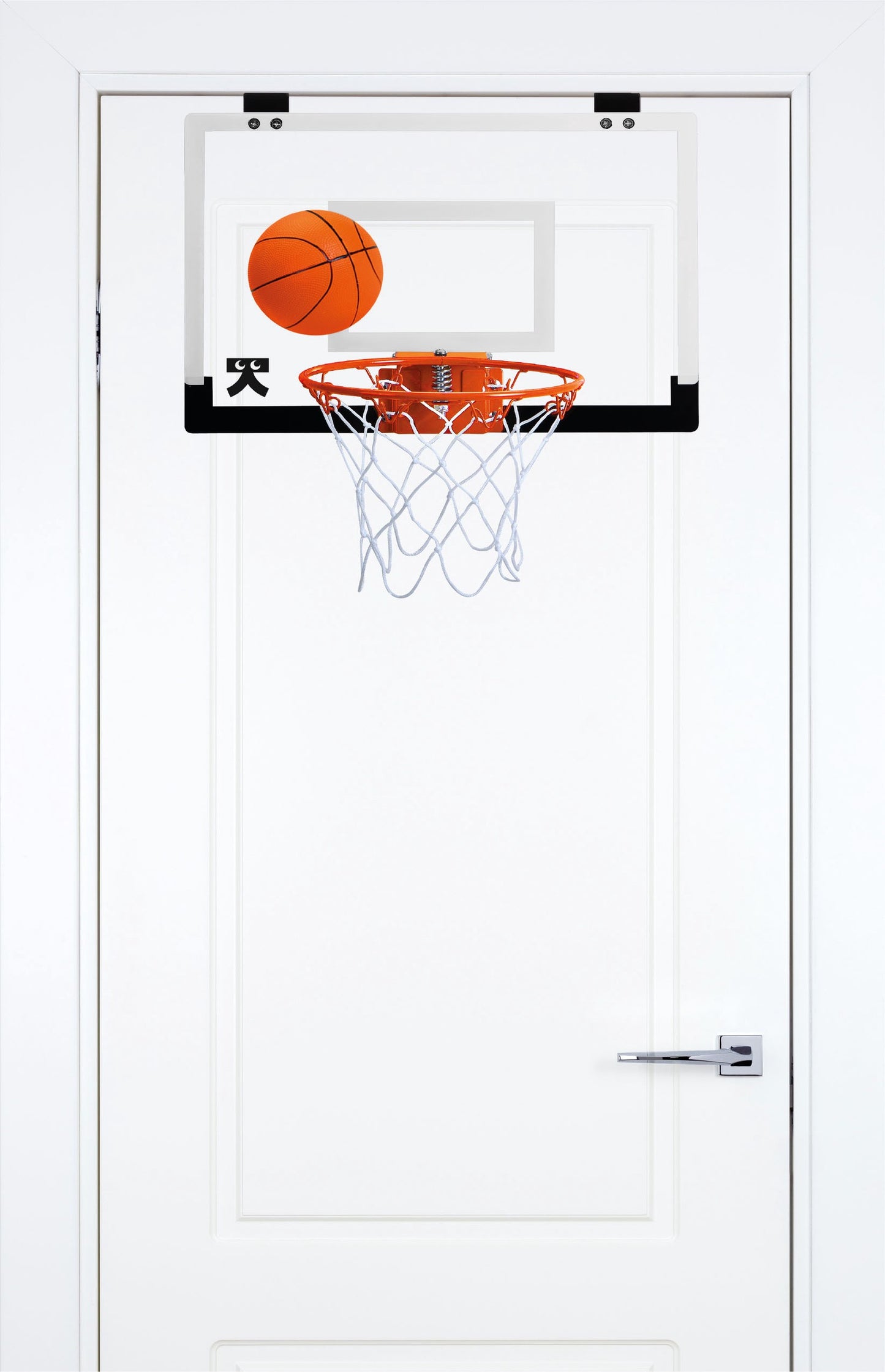 Indoor Over-Door Basketball Set with Ball and Pump
