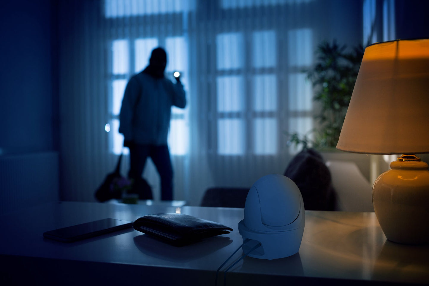 Indoor Wi-Fi Camera with Night Vision and Motion Detection