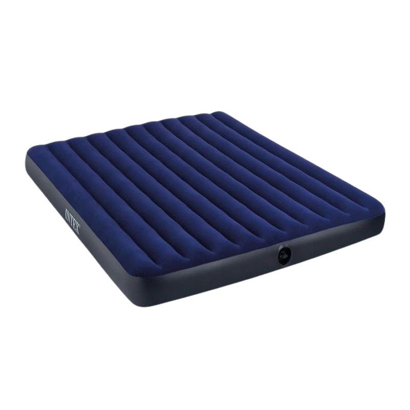 Inflatable Double Mattress 203x183 cm Velour INTEX 64755