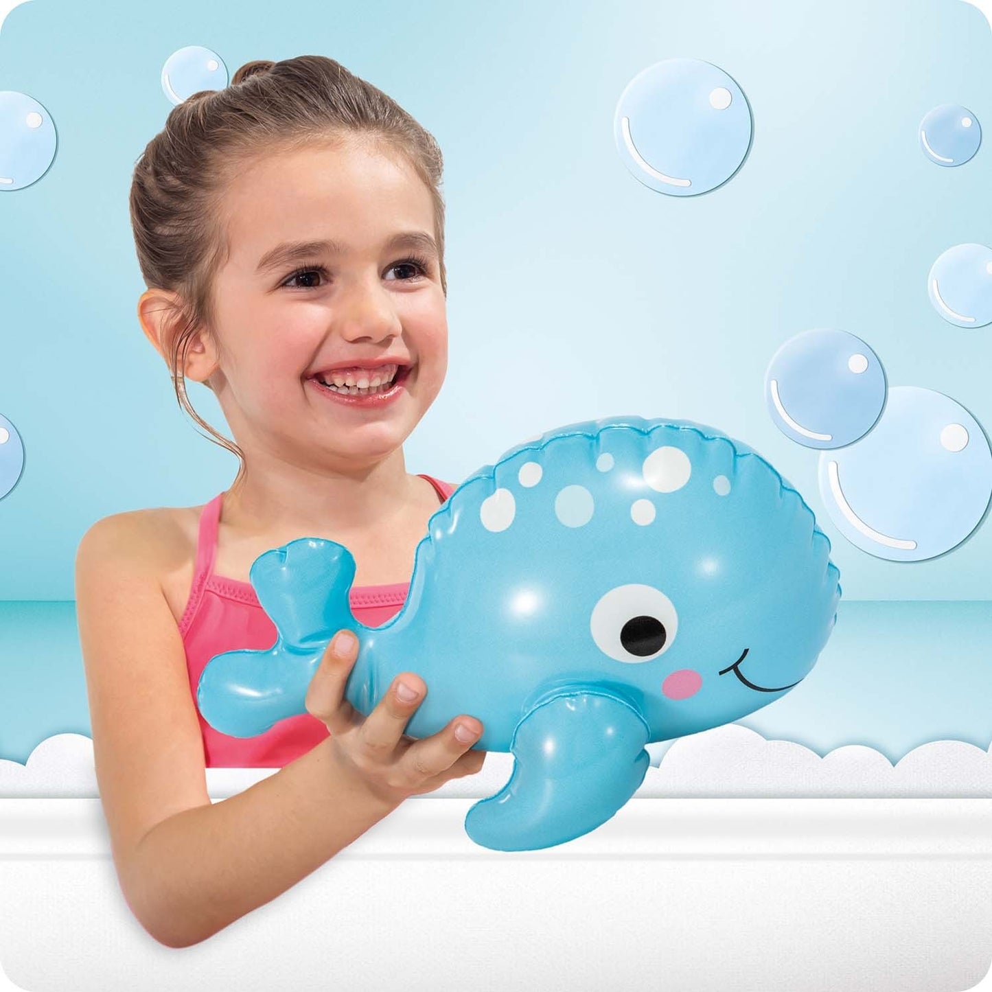 Inflatable bath toy Whale INTEX 58590