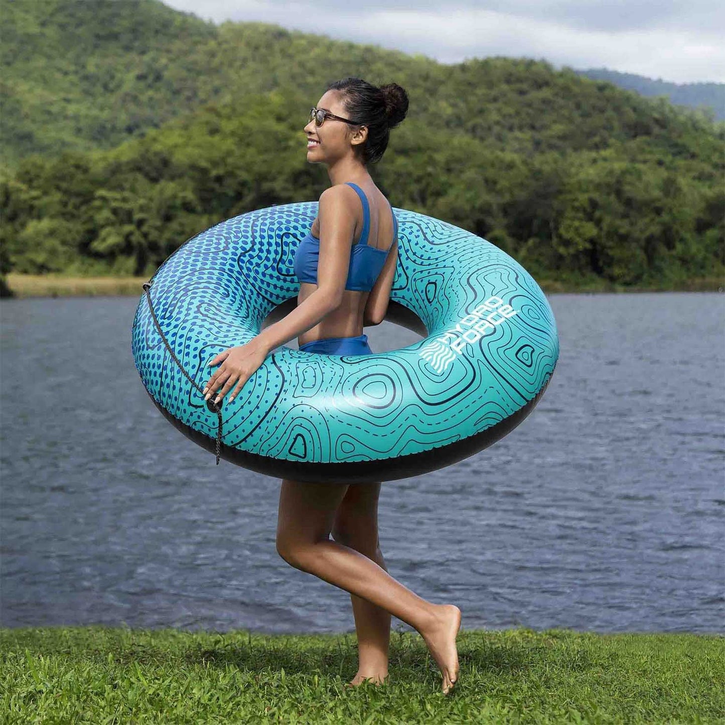 Inflatable beach ring for swimming water 106cm BESTWAY