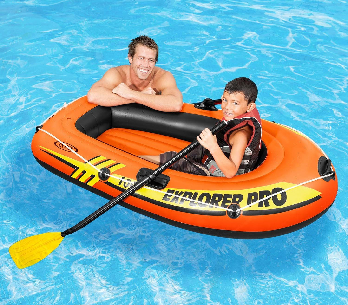 Inflatable boat Explorer PRO 100 160 x 94 x 29 cm INTEX 58355
