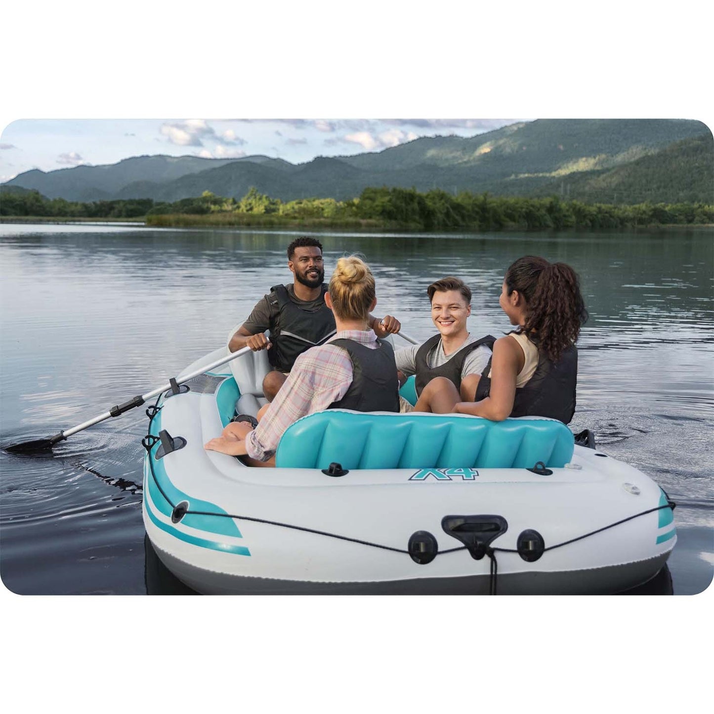 Inflatable boat Hydro-Force Adventure X4 Bestway 65158