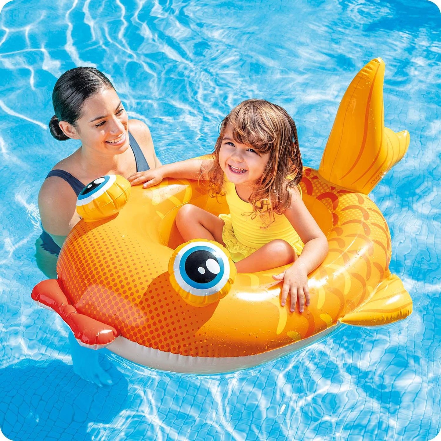 Inflatable fish pontoon INTEX 59380