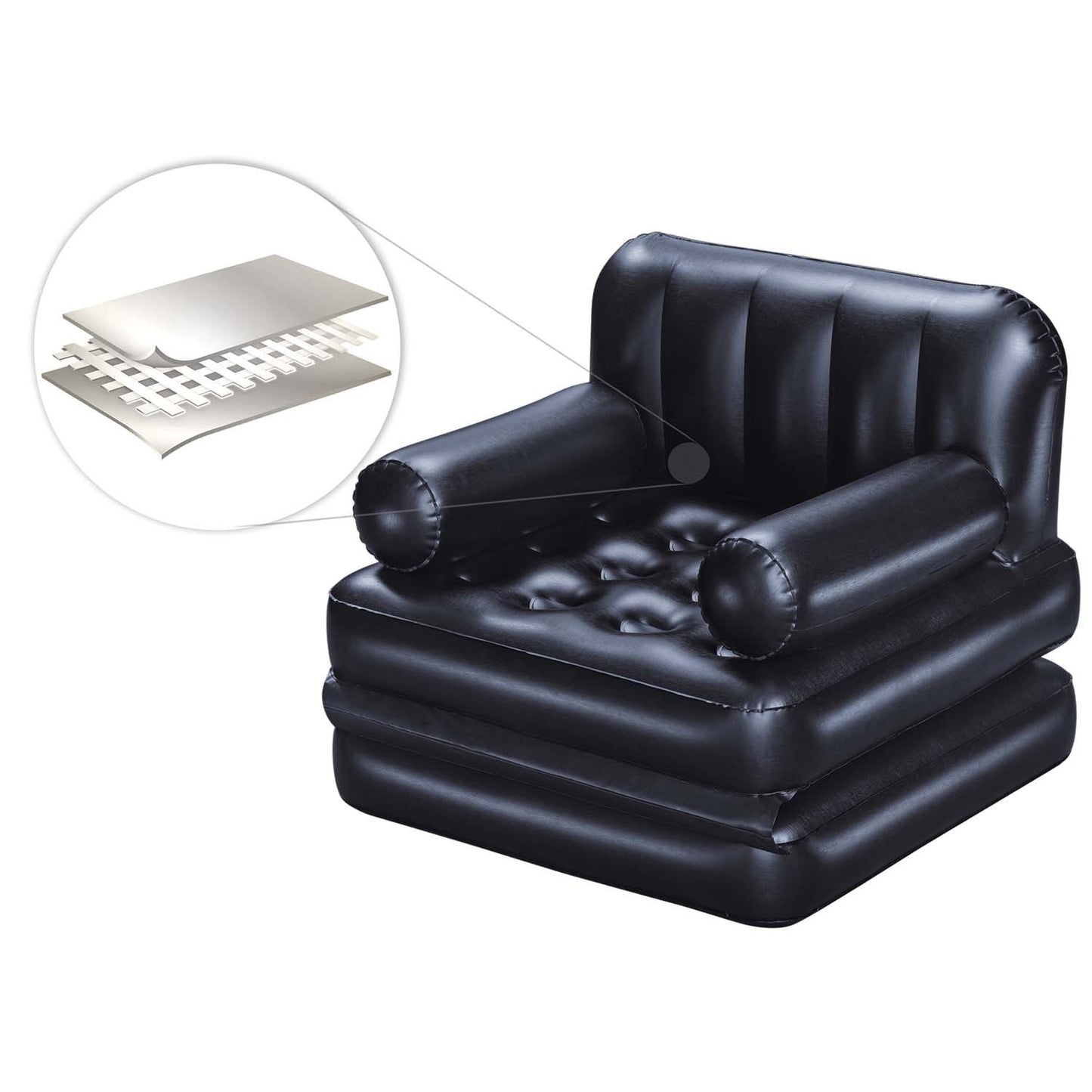 Inflatable mattress 191x97x64 cm single armchair Bestway 75114