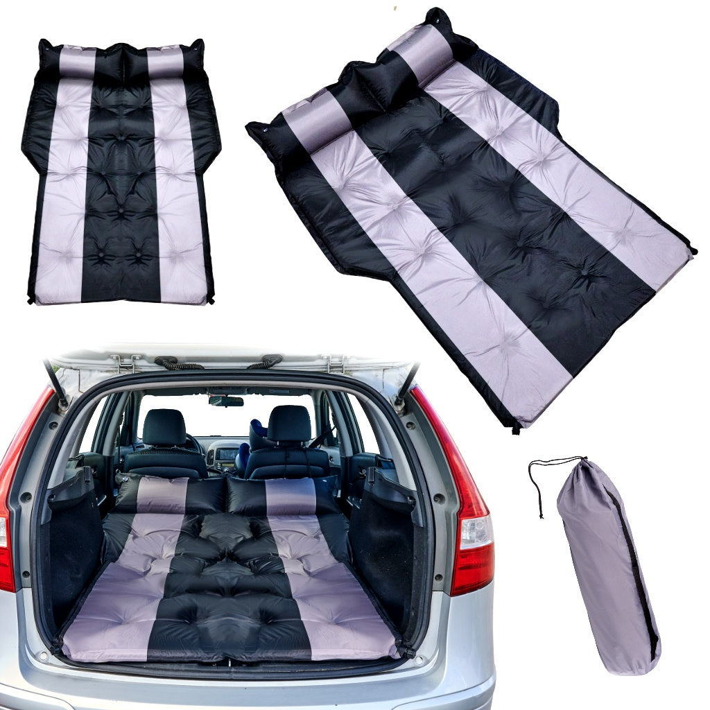 Inflatable mattress car bed 180x120cm black