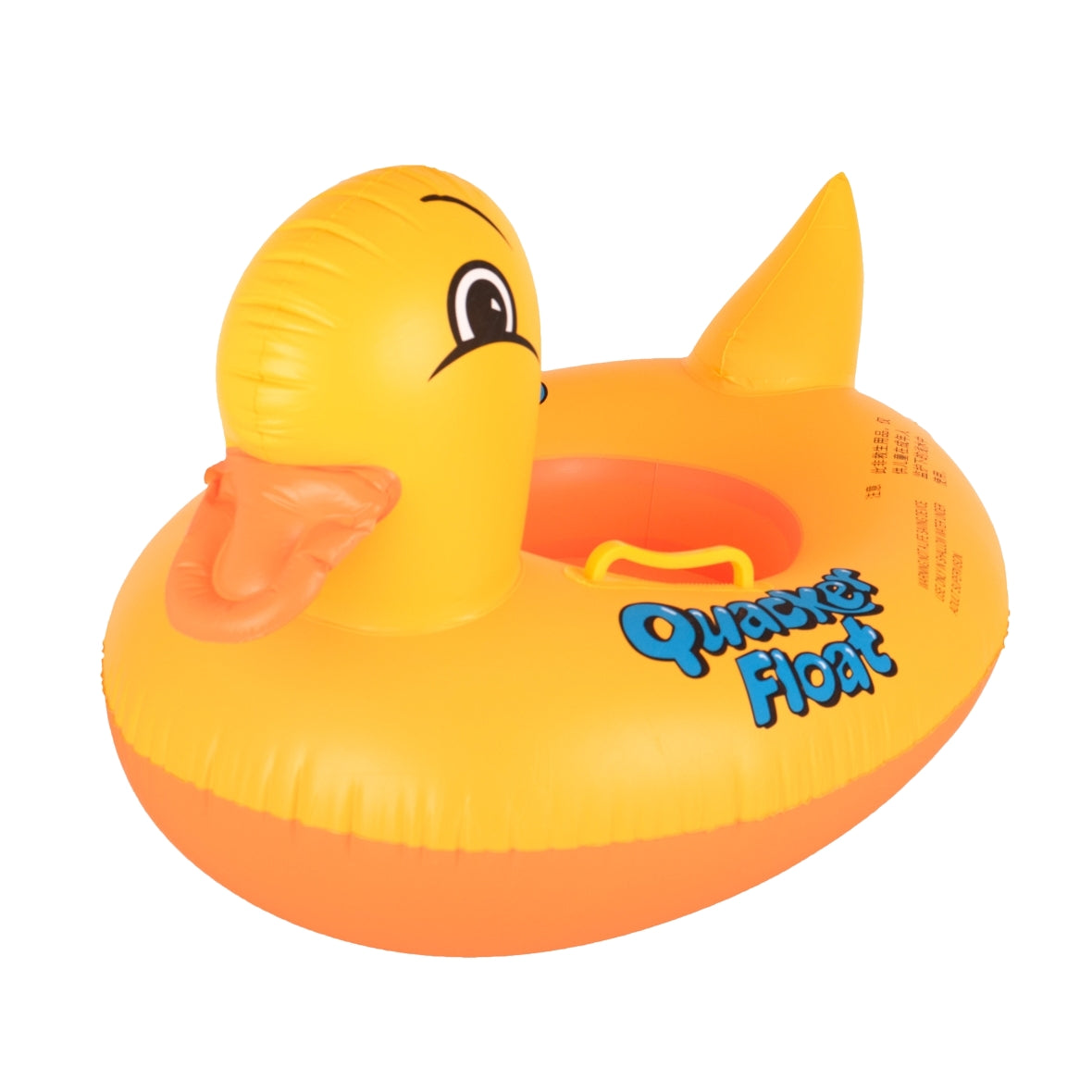 Inflatable mattress pontoon wheel for children duck