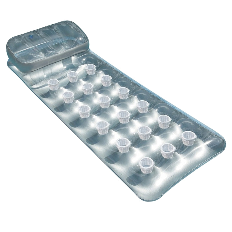 Inflatable mattress with headrest for the beach INTEX 58894