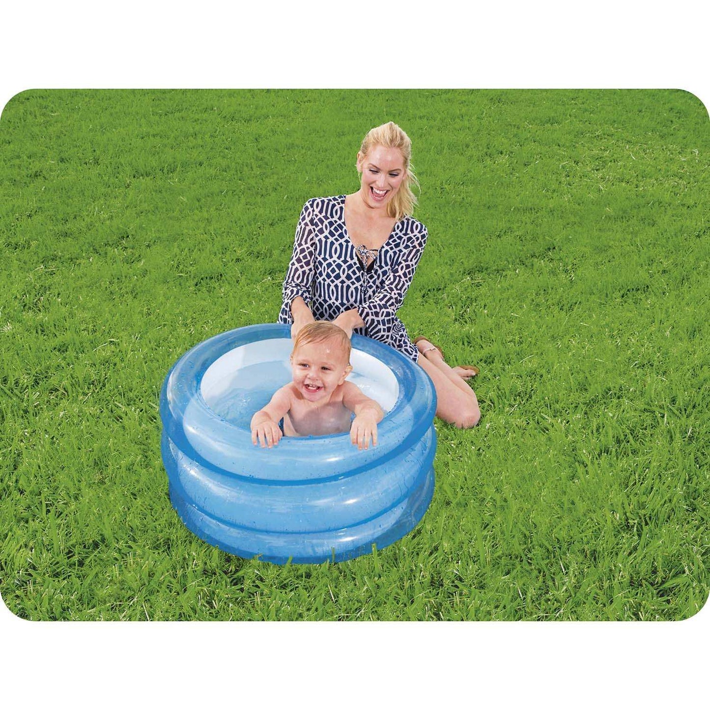Inflatable pool 70x30cm Bestway 51033 pink