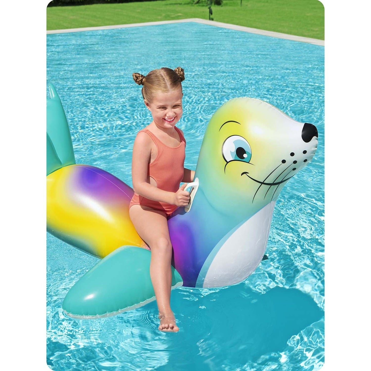 Inflatable seal mattress 157 x 114 cm Bestway 41479