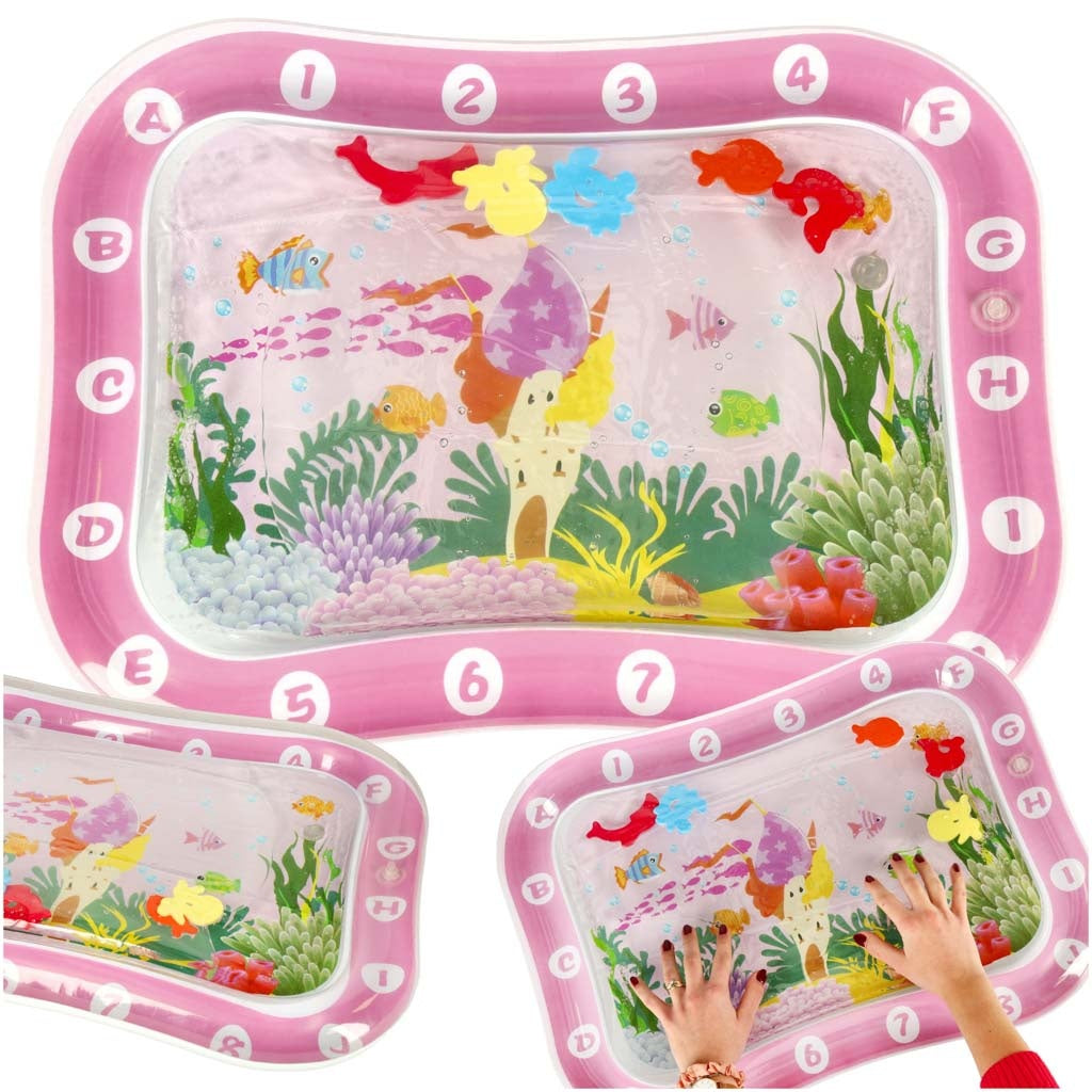 Inflatable sensory water mat water world