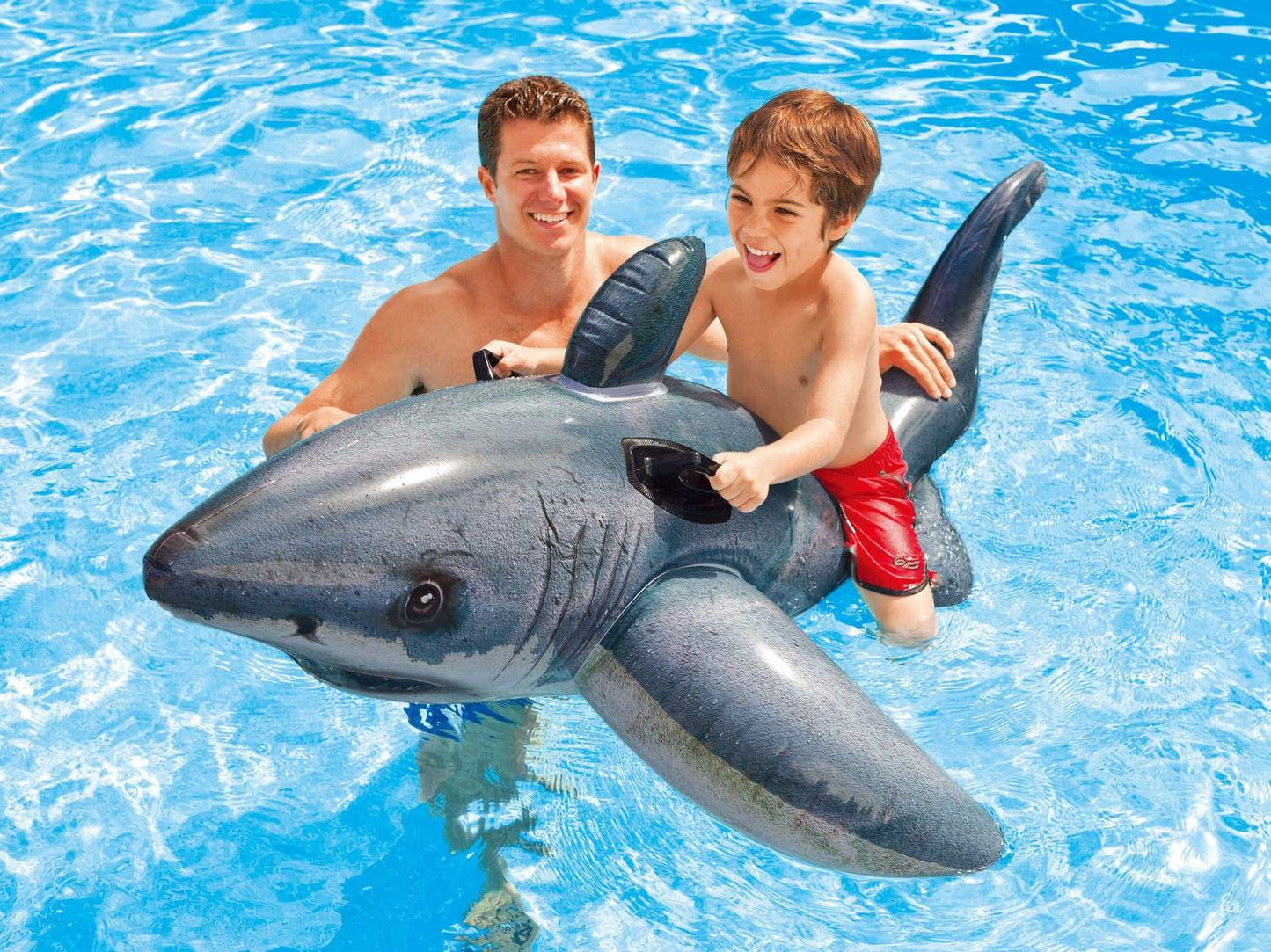 Inflatable shark toy 173 x 107 cm INTEX 57525