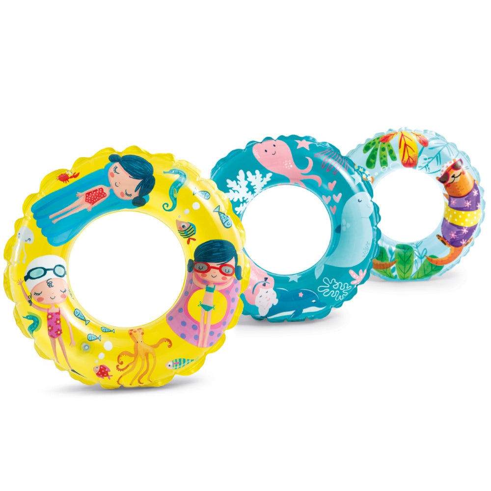 Inflatable swimming ring 61 cm for children 59242 INTEX