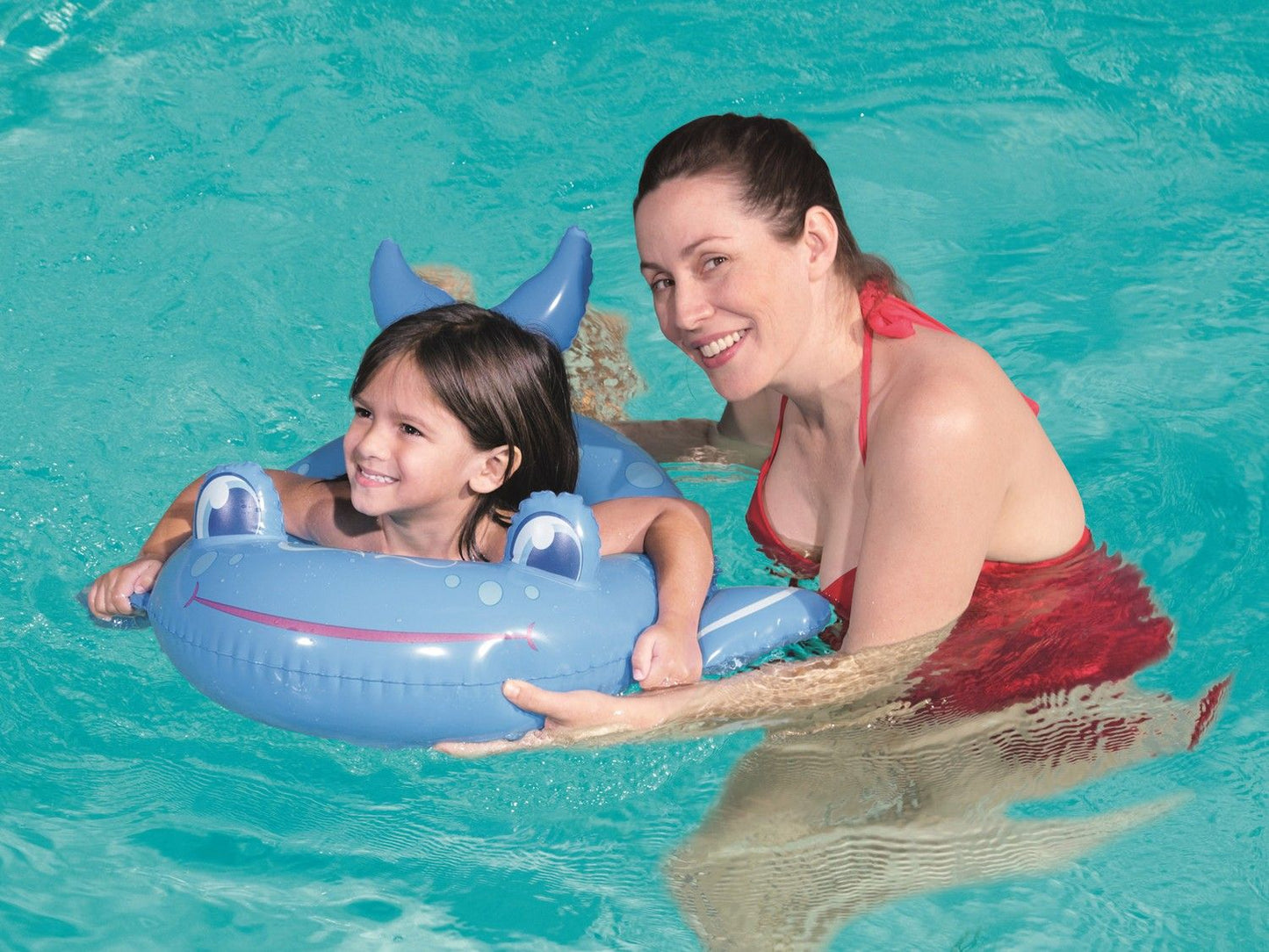 Inflatable swimming ring for children Funny Animals Bestway 36128 whale