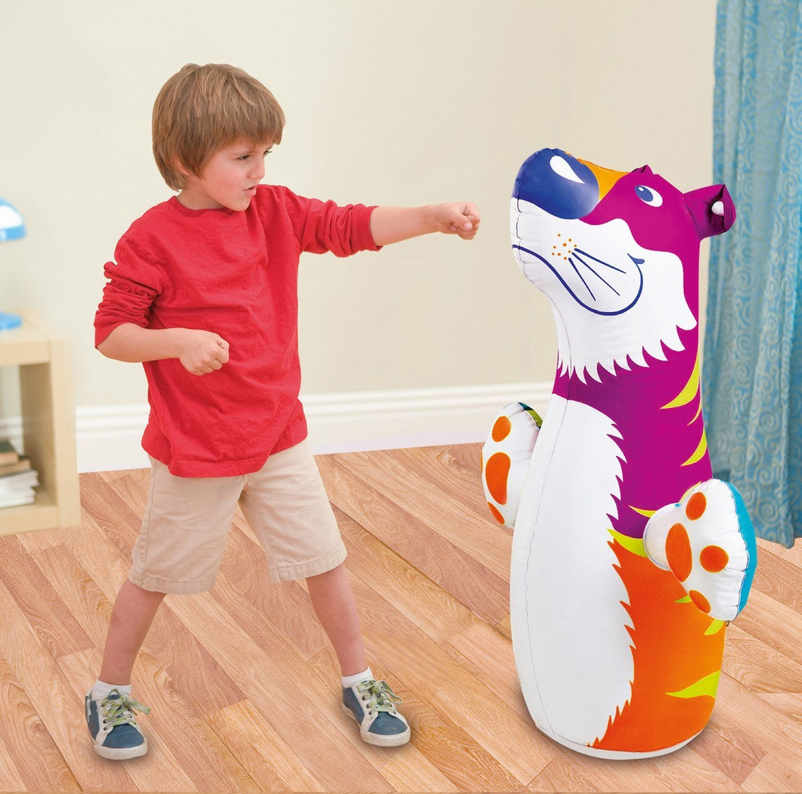 Inflatable tiger punching bag INTEX 44669