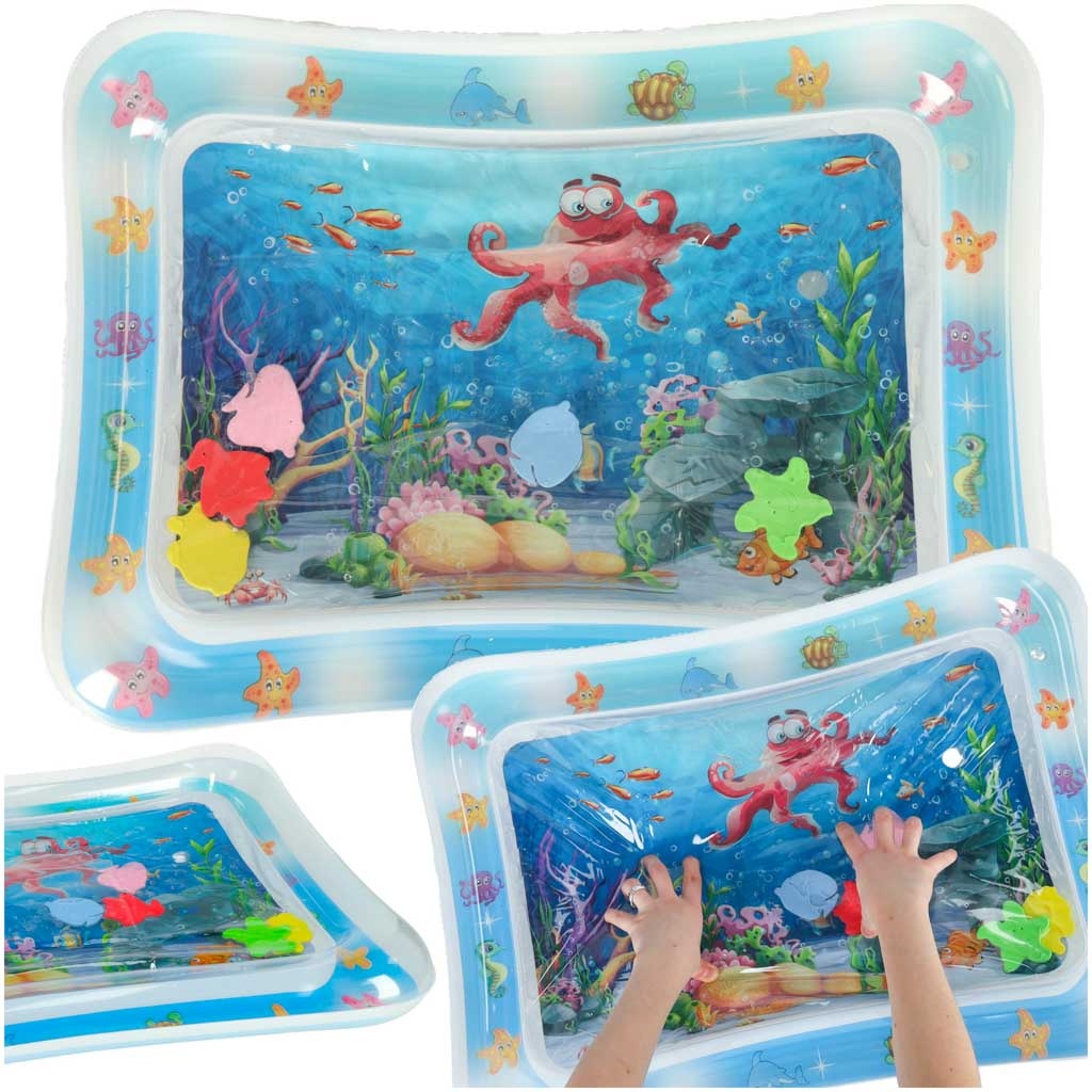 Inflatable water mat pattern 3