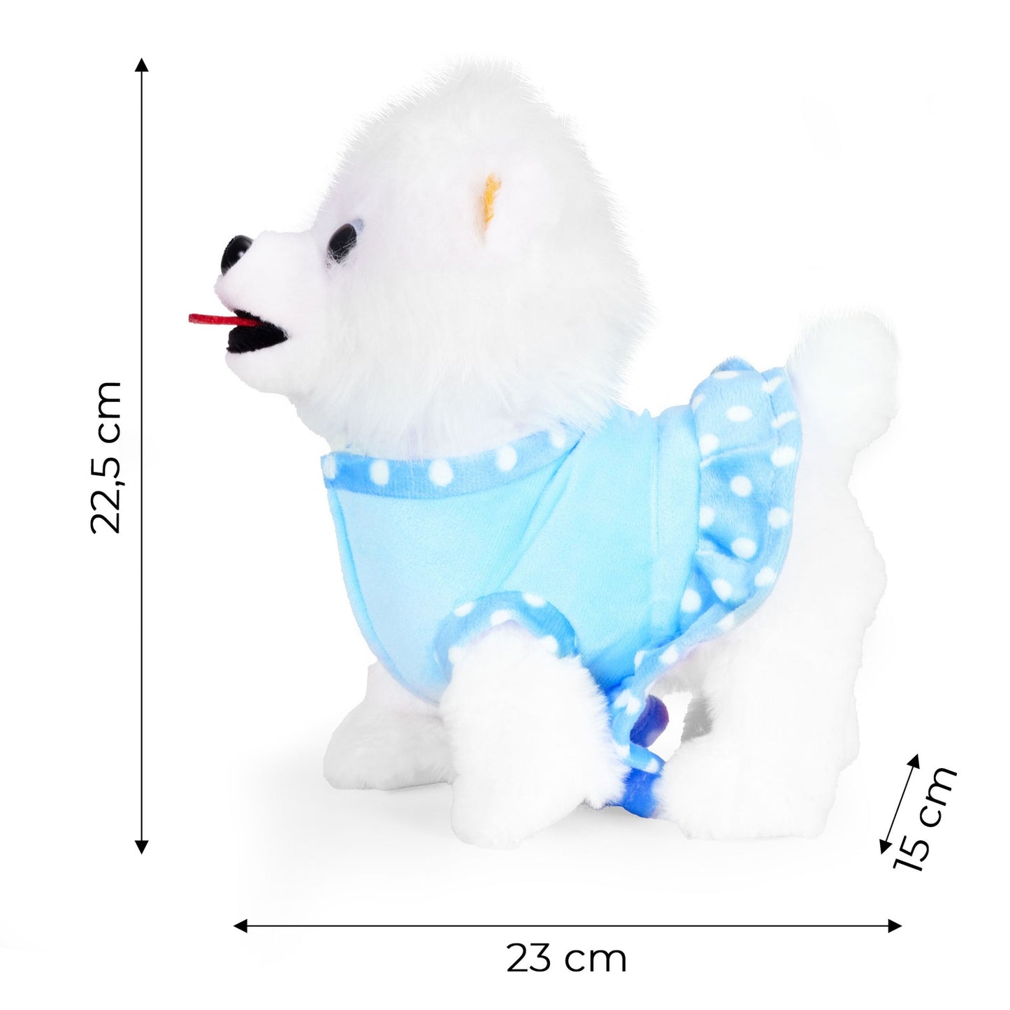 Interactive Puppy Toy with Leash, Walks and Plays Music