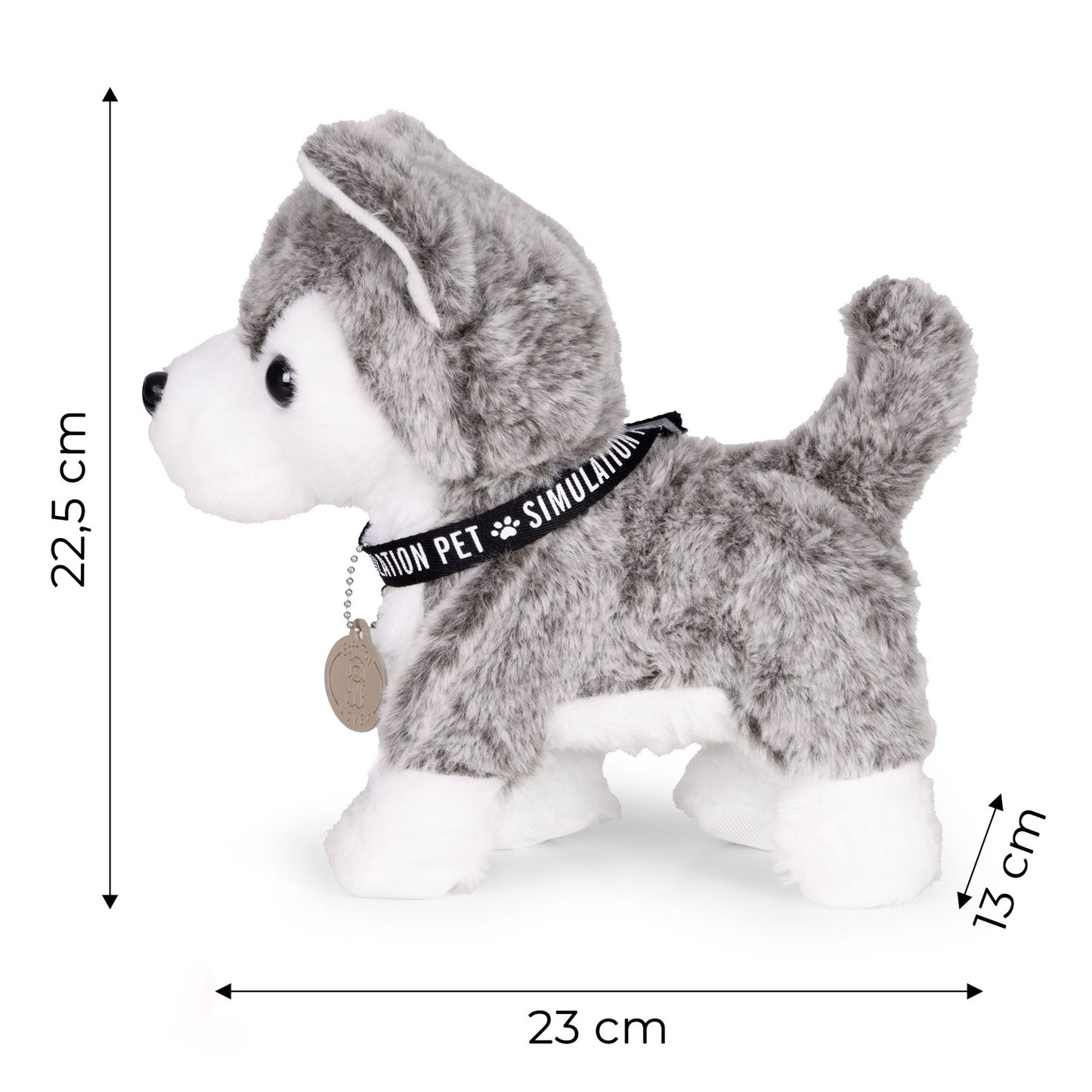 Interactive Walking Puppy Toy with Sounds and Accessories