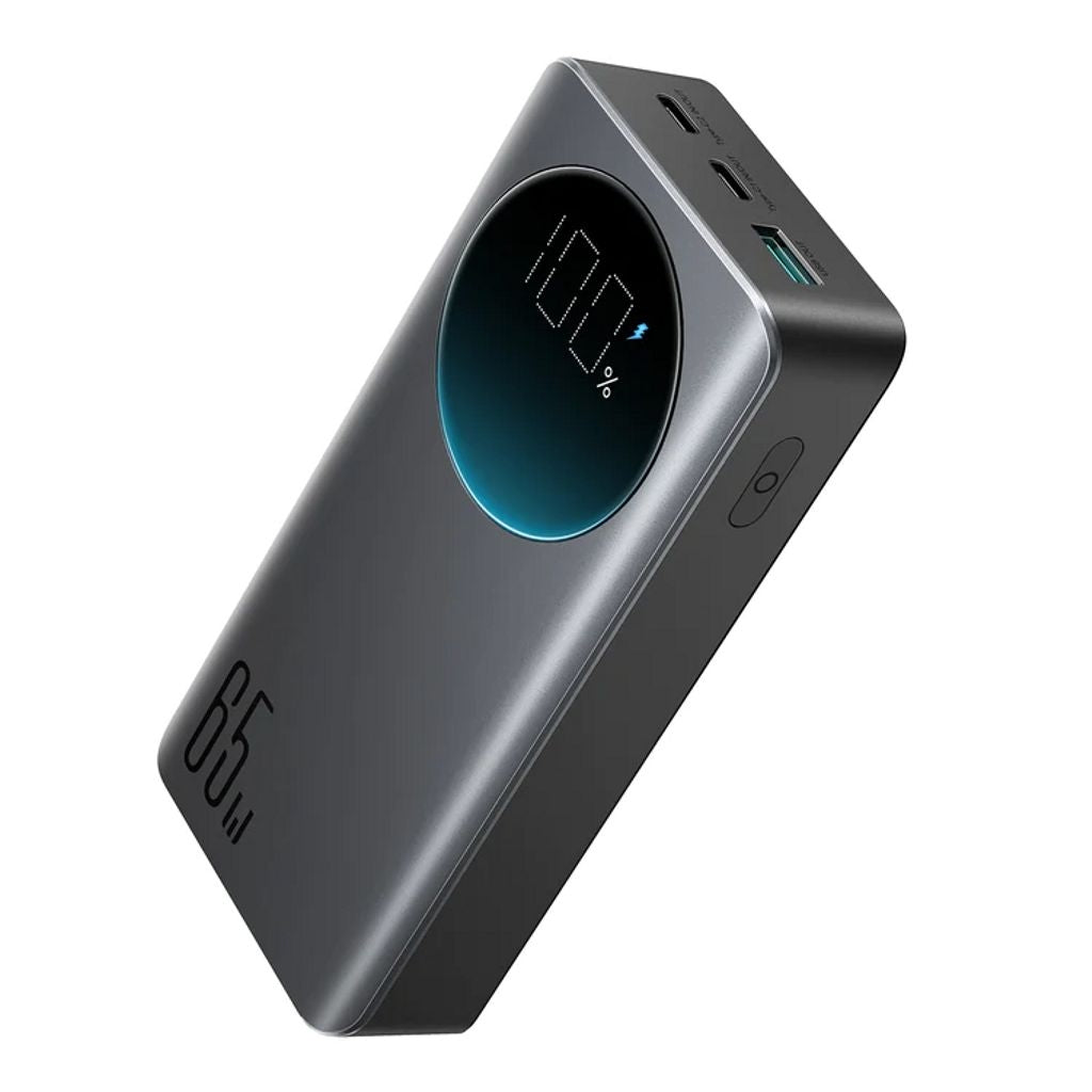 Joyroom 20000mAh Fast Charging Powerbank LED Display 65W PD QC for Phone and Laptop - Black