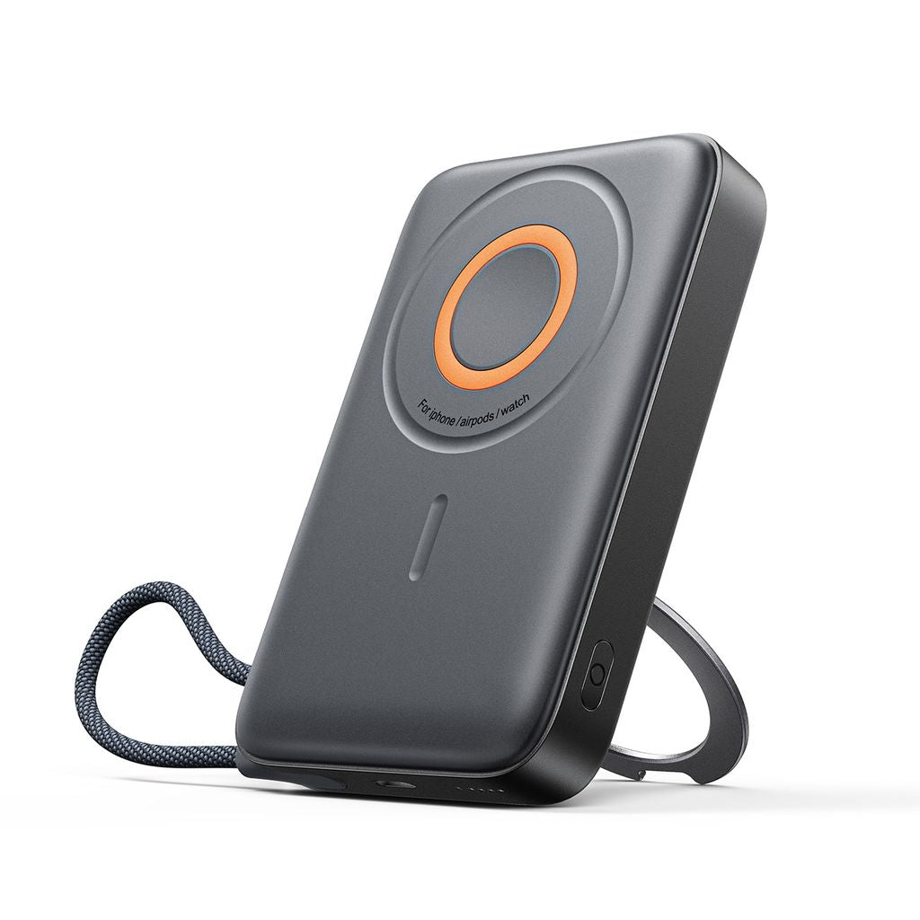 Joyroom 22.5W MagSafe Wireless Powerbank 10000mAh with Ring Stand - Black
